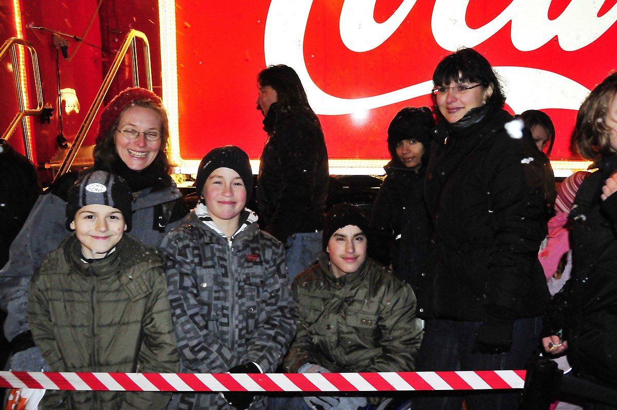 Coca Cola Truck im Städtle 2010