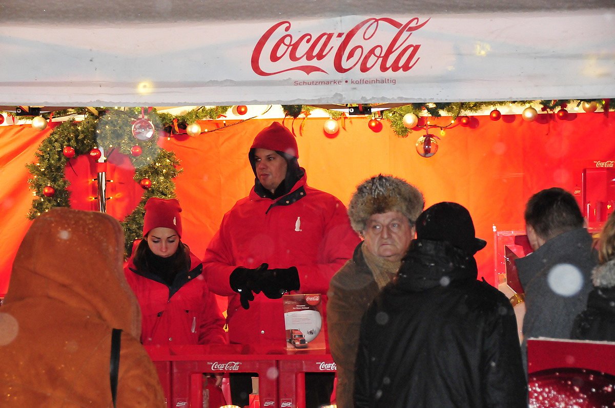Coca Cola Truck im Städtle 2010