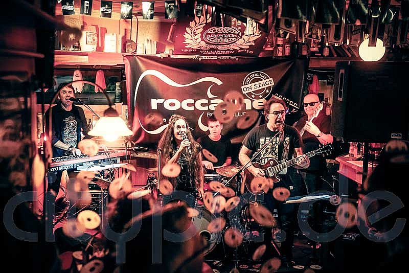 Roccaine Live im Irish Pub