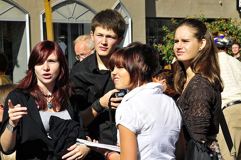 Schüler-Bigbands im Städtle 2011