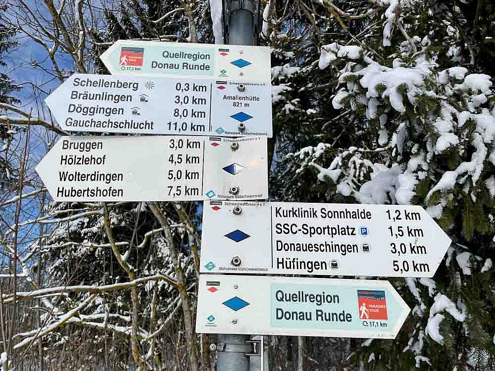 Wandern Schellenberg 