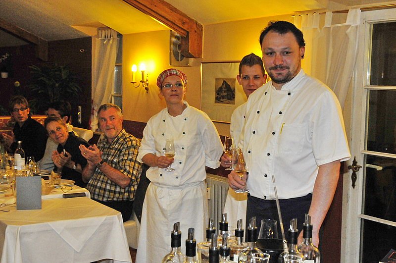Whisky-Dinner im Pulvertürmle 2011